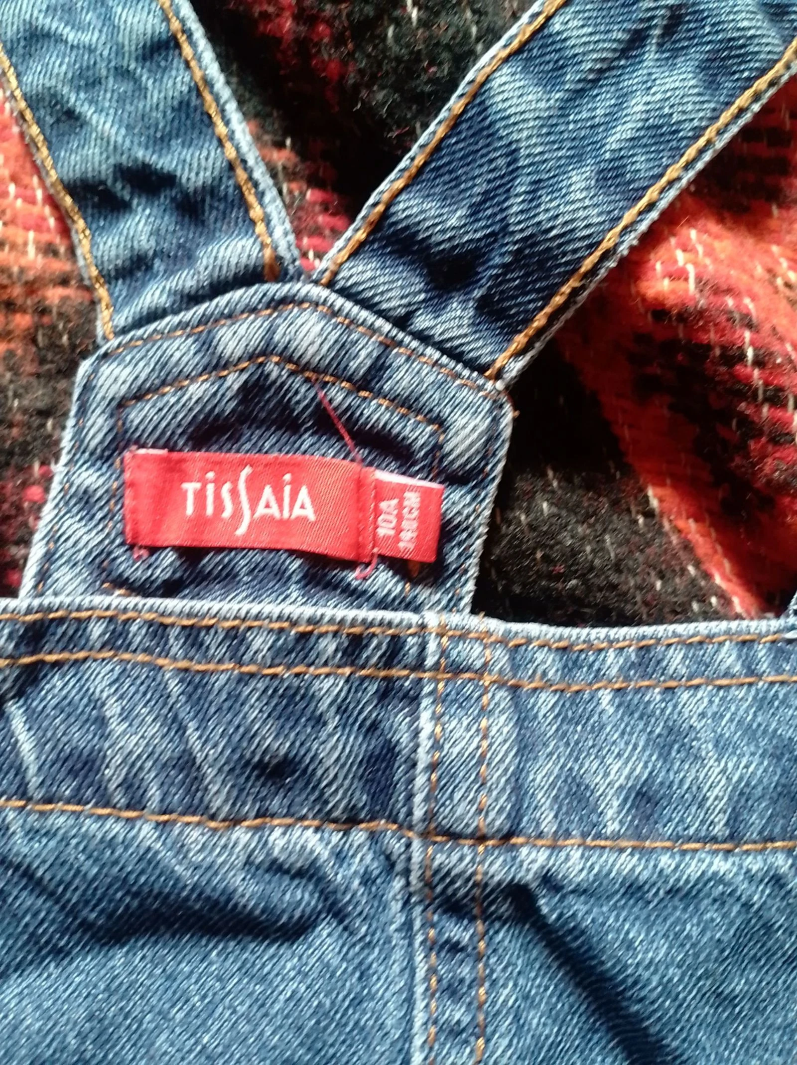 Robe en jeans à bretelles 